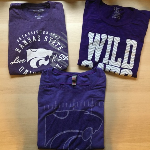 Tops - Lot of K-State Tops, Kansas State University